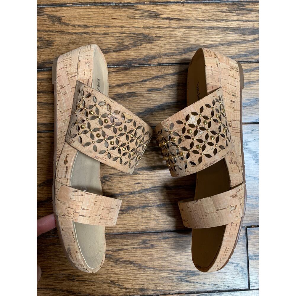VANELi 6.5 cork sandals - worn once - Picture 3 of 4